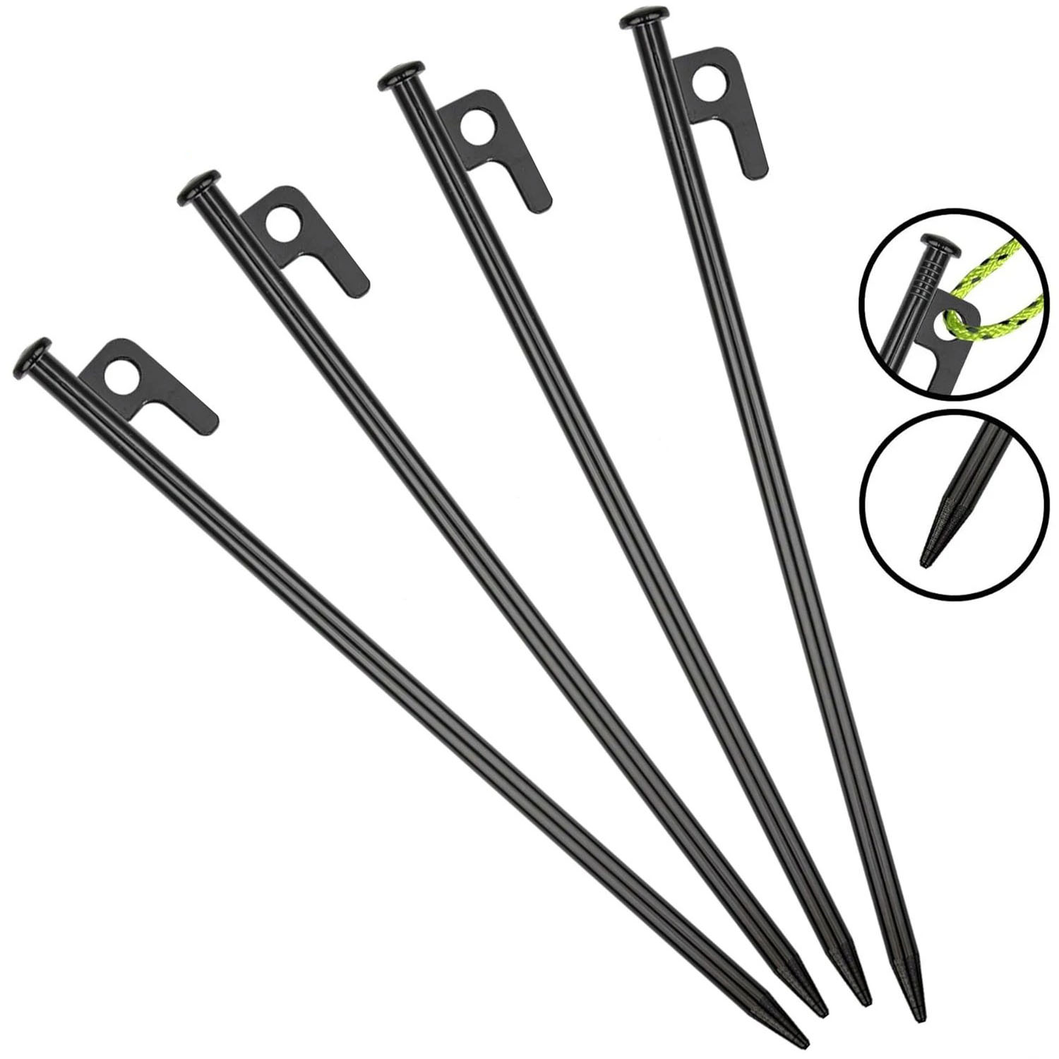 Heavy Equipment Spare Parts - 15/20/30cm Duty Heavy Tent Pegs Picnic