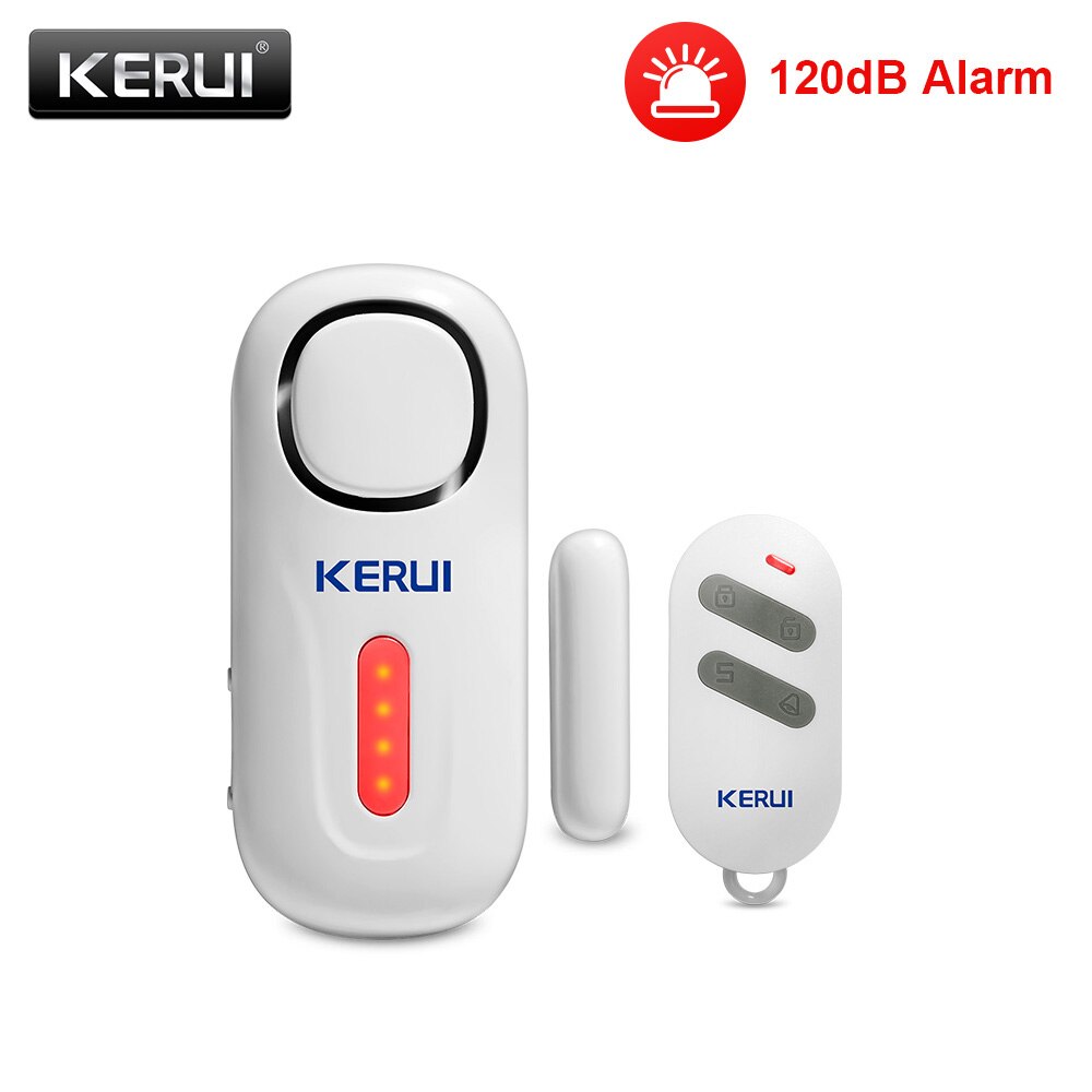Heavy Equipment Garage - KERUI 120DB Wireless Door/Window Entry Security
