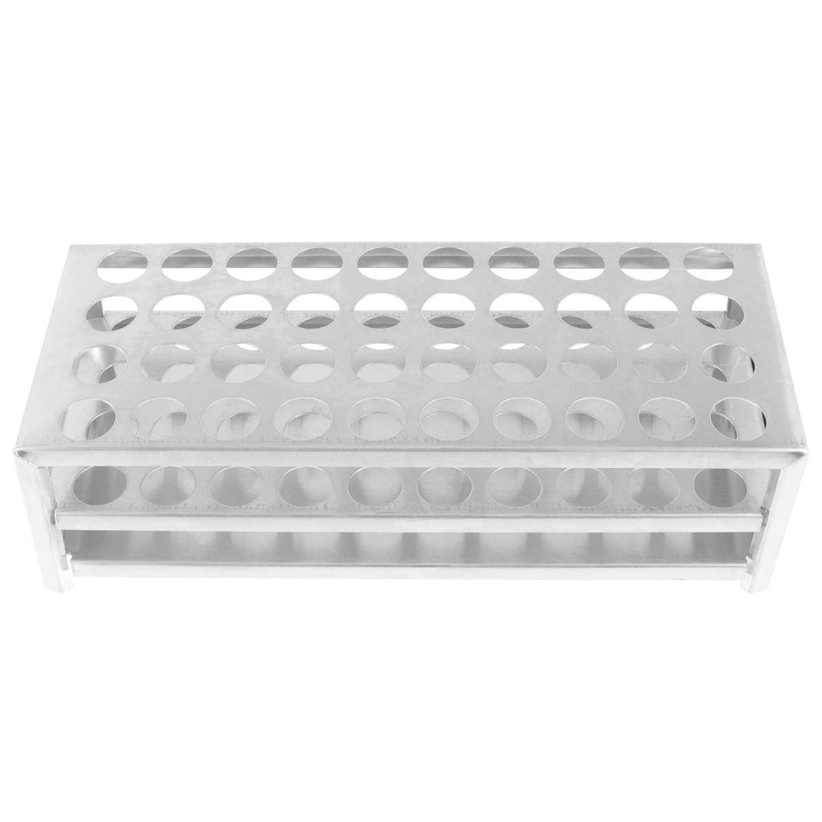 Test Tube Rack Aluminum 40x15. - Heavy Equipment Education ulasan dan harga