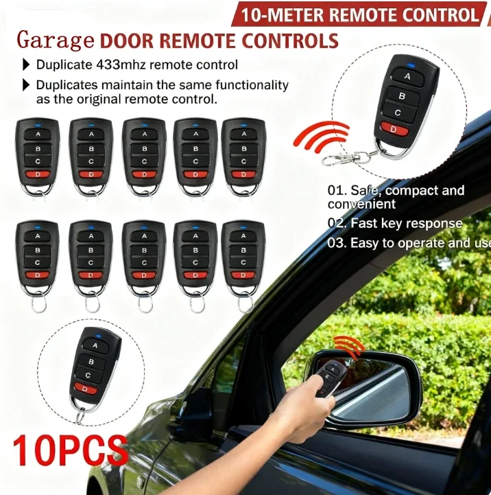 3PCS 433 Mhz Universal Garage  - Heavy Equipment Garage ulasan dan harga