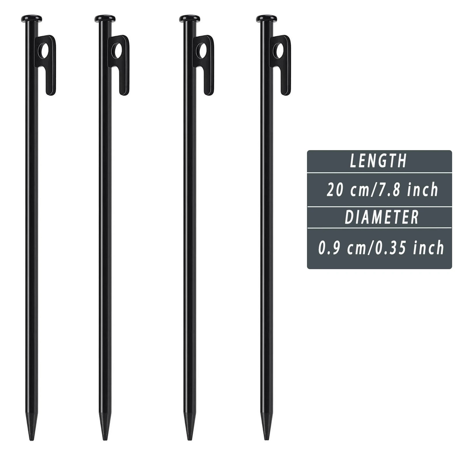 15/20/30cm Duty Heavy Tent Peg - Heavy Equipment Spare Parts ulasan dan harga