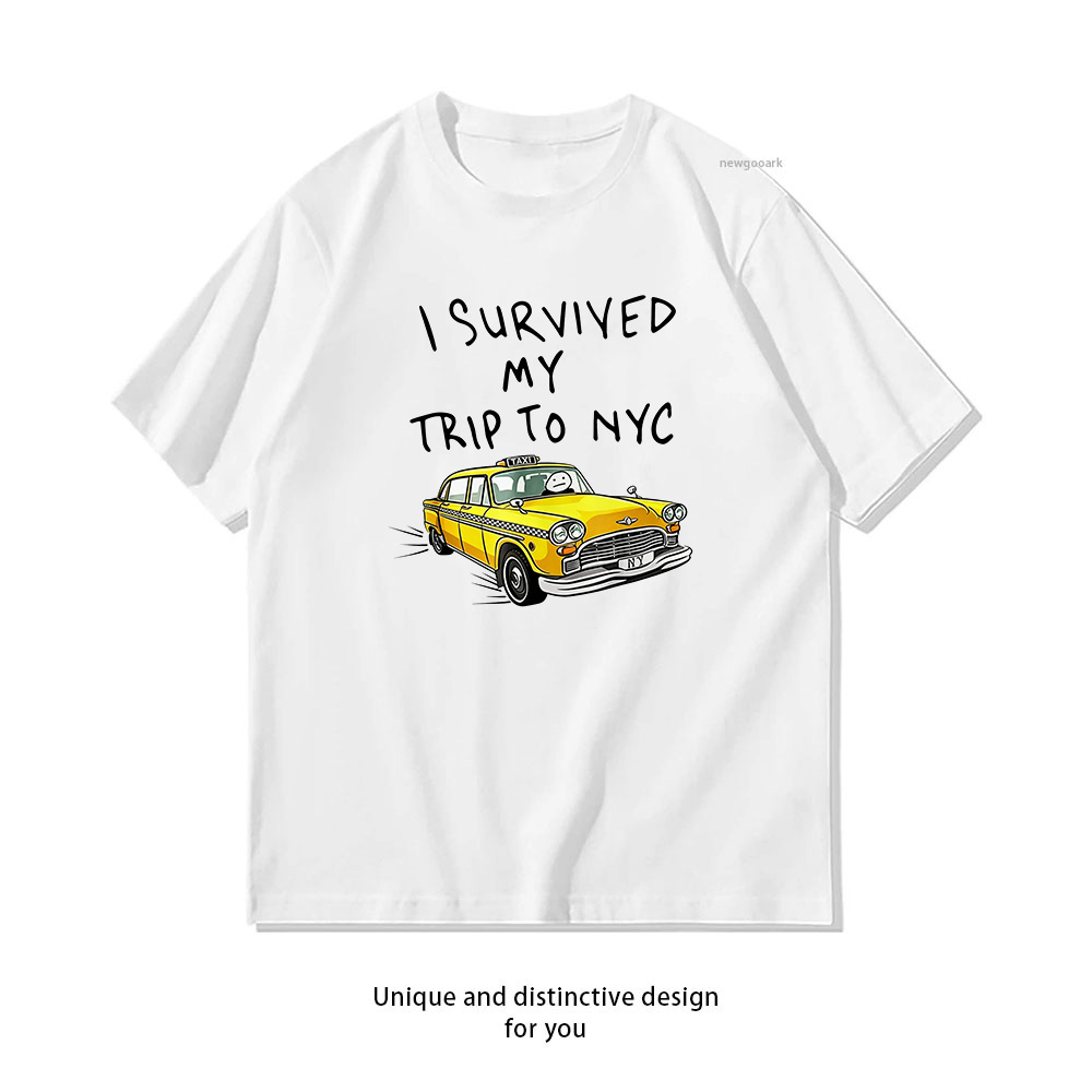 I Survived My Trip To NYC T Sh - Heavy Equipment Operator Shirts ulasan dan harga